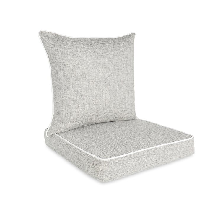 Linen chair online cushion